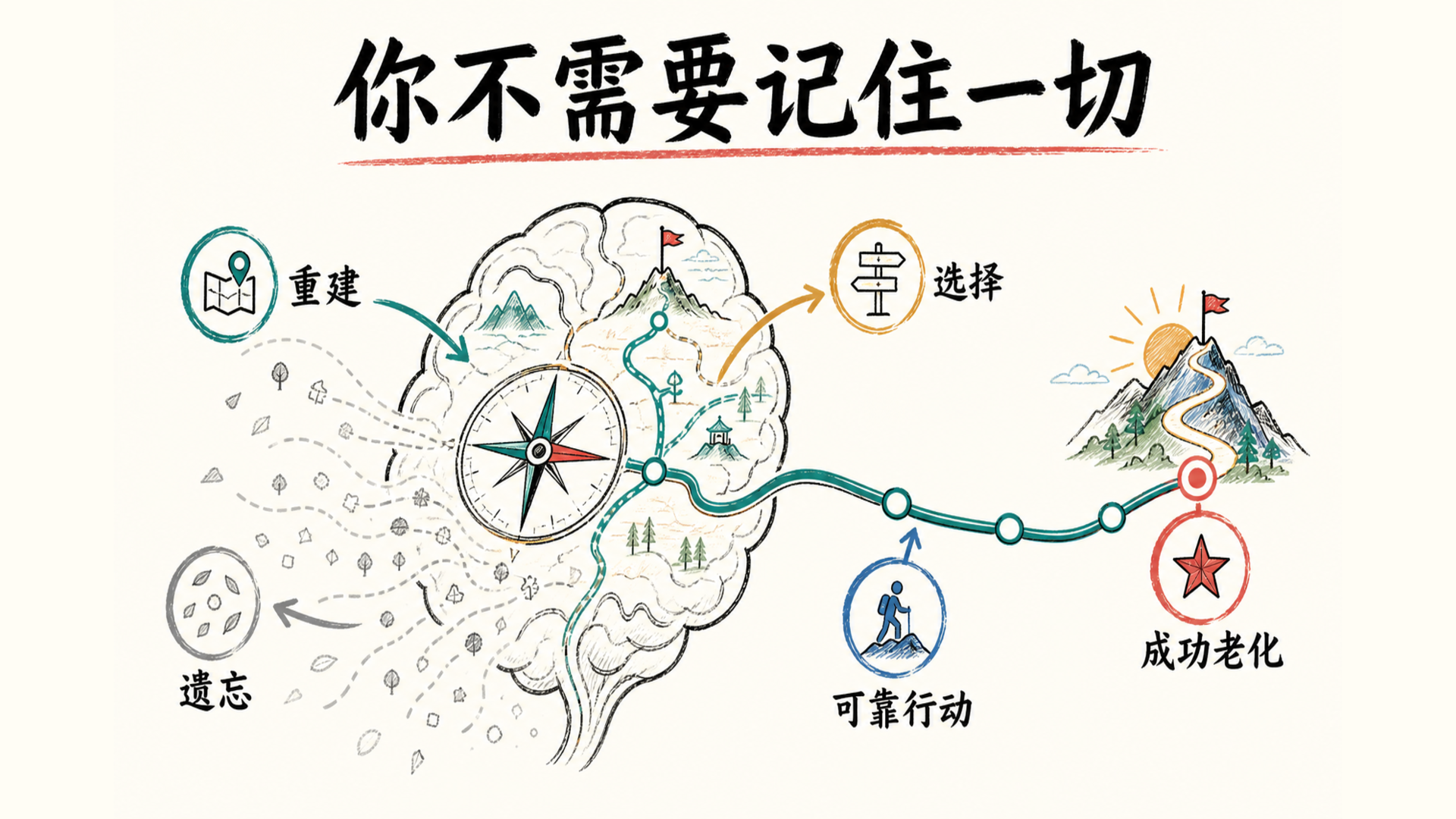 你不需要记住一切