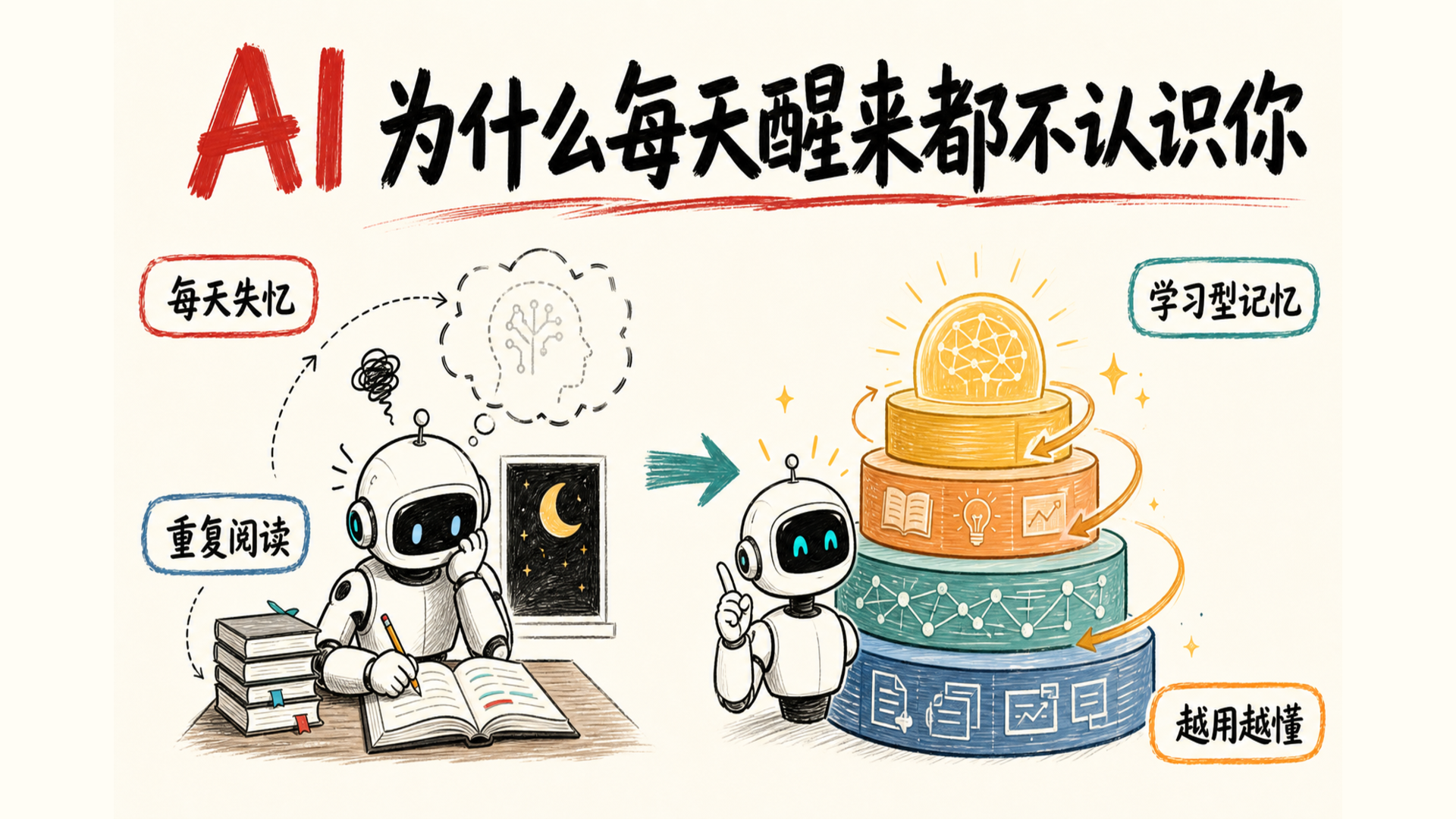 AI 为什么每天醒来都不认识你