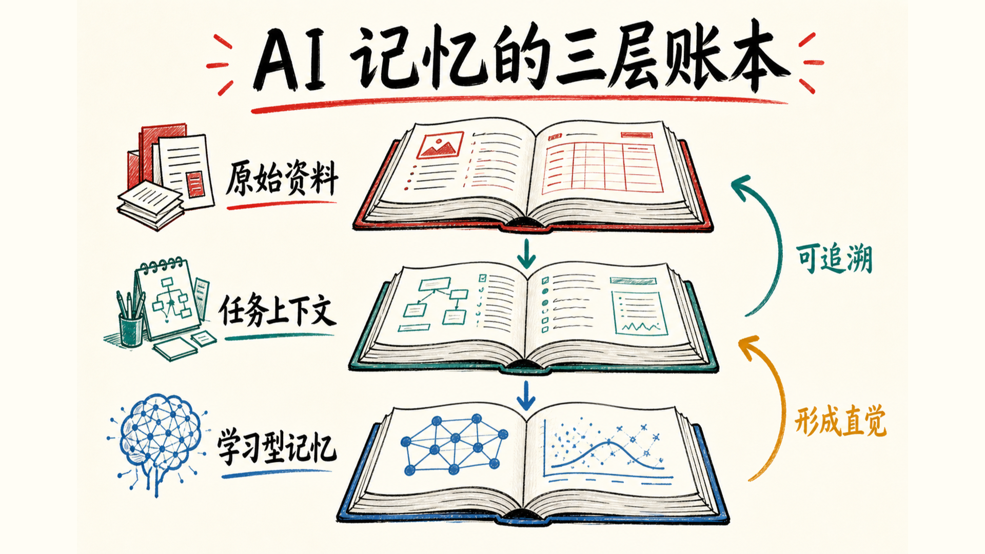 从上下文到学习型记忆的核心框架