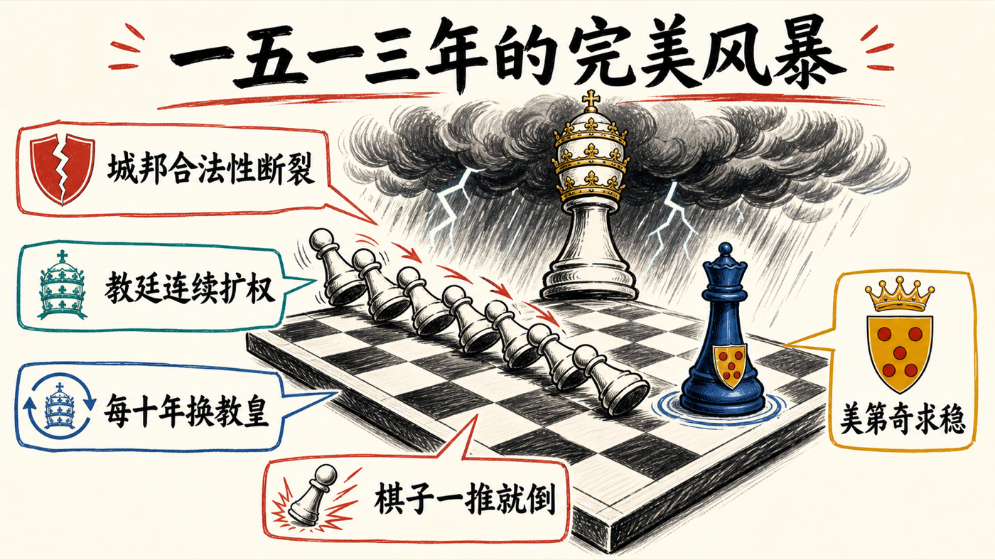 一五一三年意大利的完美风暴